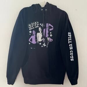 Olivia Rodrigo Guts World Tour Hoodie Official Concert Merch Sweatshirt Medium